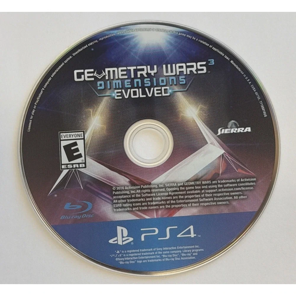 PS4 Geometry Wars 3 Sony PlayStation 4 2016 Video Game